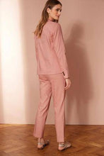 Load image into Gallery viewer, Pink Linen Blend Blazer - Allsport