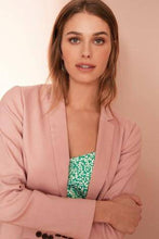 Load image into Gallery viewer, Pink Linen Blend Blazer - Allsport