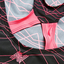 Load image into Gallery viewer, Black / Pink Sports Swimsuit (3-12yrs) - Allsport