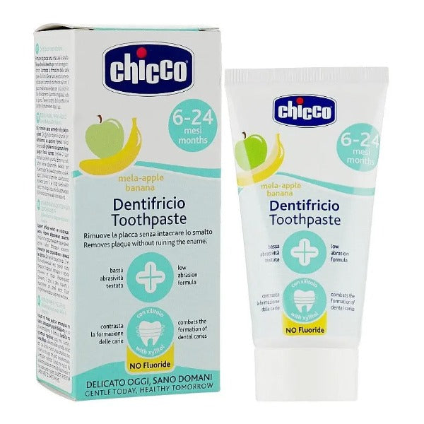 Chicco Toothpaste Apple Banana 6m+