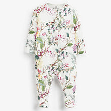 Load image into Gallery viewer, 3 Pack Floral Sleepsuits (0-18mths) - Allsport