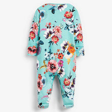 Load image into Gallery viewer, 3 Pack Floral Sleepsuits (0-18mths) - Allsport