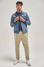 Load image into Gallery viewer, Stone Tapered Fit Elasticated Waist Trousers - Allsport