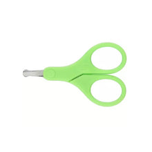 Load image into Gallery viewer, Chicco Green Nail Scissors 0m+