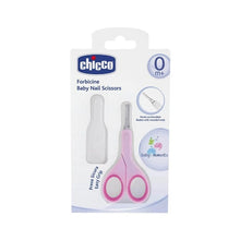 Load image into Gallery viewer, Chicco Pink Nail Scissors 0m+