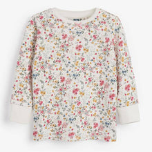 Load image into Gallery viewer, Pink 3 Pack Ditsy Floral Print Cotton Snuggle Pyjamas (9mths-8yrs) - Allsport