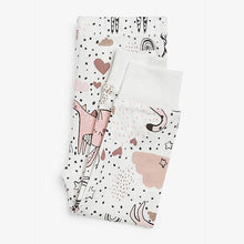 Load image into Gallery viewer, Pink/White 3 Pack Unicorn Snuggle Pyjamas (9mths-7yrs) - Allsport