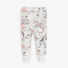 Load image into Gallery viewer, Pink/White 3 Pack Unicorn Snuggle Pyjamas (9mths-7yrs) - Allsport