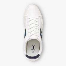 Load image into Gallery viewer, White Stripe Trainers - Allsport