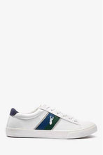 Load image into Gallery viewer, White Stripe Trainers - Allsport