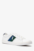 Load image into Gallery viewer, White Stripe Trainers - Allsport