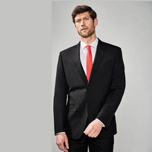 Load image into Gallery viewer, Black Two Button Suit: Jacket - Allsport