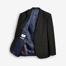 Load image into Gallery viewer, Black Regular Fit Two Button Suit: Jacket - Allsport