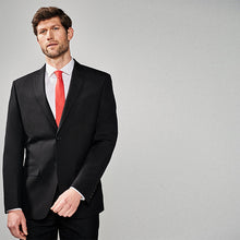 Load image into Gallery viewer, Black Regular Fit Two Button Suit: Jacket - Allsport