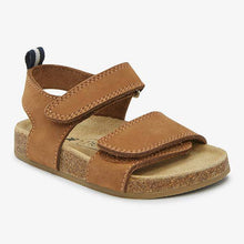 Load image into Gallery viewer, Tan Corkbed Sandals (Younger) - Allsport