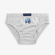 Load image into Gallery viewer, Blue 7 Pack Days Of The Week Briefs (2-10yrs) - Allsport