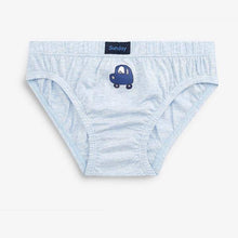 Load image into Gallery viewer, Blue 7 Pack Days Of The Week Briefs (2-10yrs) - Allsport