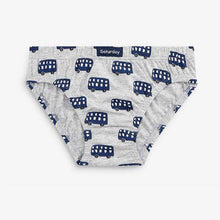 Load image into Gallery viewer, Blue 7 Pack Days Of The Week Briefs (2-10yrs) - Allsport