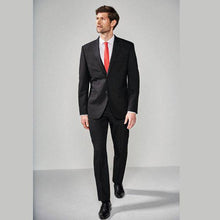 Load image into Gallery viewer, Black Regular Fit Suit: Trousers - Allsport