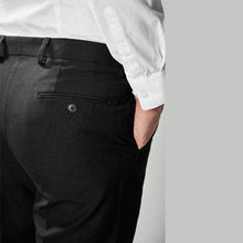 Load image into Gallery viewer, Black Regular Fit Suit: Trousers - Allsport