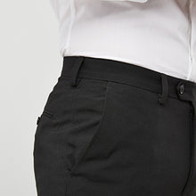 Load image into Gallery viewer, Black Regular Fit Suit: Trousers - Allsport