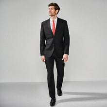 Load image into Gallery viewer, Black Regular Fit Suit: Trousers - Allsport