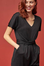 Load image into Gallery viewer, BLACK TWIST JUMPSUIT - Allsport