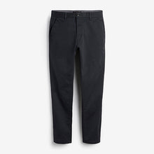 Load image into Gallery viewer, Charcoal Grey Skinny Fit Stretch Chino Trousers