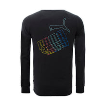 Load image into Gallery viewer, PU.Grap.Longsle.Tee M PUBlk - Allsport