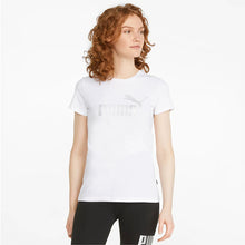 Load image into Gallery viewer, ESSENTIALS+ METALLIC LOGO WOMEN'S TEE