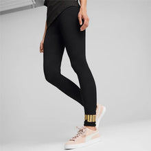 Load image into Gallery viewer, ESS+Metallic Leggings PuBlk