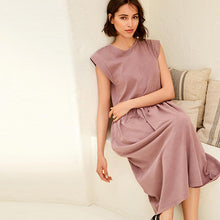 Load image into Gallery viewer, Mauve Purple T-Shirt Dress - Allsport