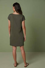 Load image into Gallery viewer, Khaki Relaxed Capped Sleeve Tunic - Allsport