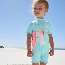 Load image into Gallery viewer, Aqua 3D Unicorn Sunsafe Suit (3mths-6yrs) - Allsport