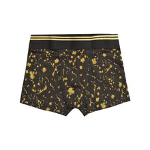 Load image into Gallery viewer, 5 Pack Black Gold Football Trunks (Older Boys)