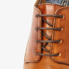 Load image into Gallery viewer, Tan Leather Derby Shoes - Allsport