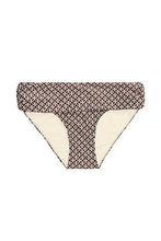 Load image into Gallery viewer, Black Geo Roll Top Bikini Briefs - Allsport