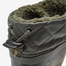 Load image into Gallery viewer, Khaki Camo Warm Lined Cuff Wellies (Older Boys) - Allsport