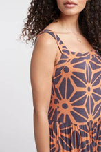 Load image into Gallery viewer, Brown Tiered Maxi Dress - Allsport