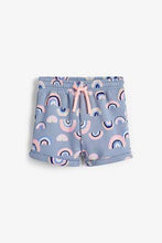 Load image into Gallery viewer, BLUE RAINBOW PRINT HOODY AND SHORT SET (3MTHS-5YRS) - Allsport