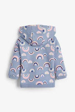 Load image into Gallery viewer, BLUE RAINBOW PRINT HOODY AND SHORT SET (3MTHS-5YRS) - Allsport