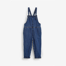 Load image into Gallery viewer, Mid Blue Denim Dungarees (3-12yrs) - Allsport