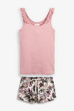 Load image into Gallery viewer, Jungle Broderie Rib Short Set - Allsport