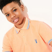 Load image into Gallery viewer, Fluro Orange Polo Shirt (3-12yrs) - Allsport