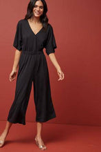 Load image into Gallery viewer, Black Wrap Jumpsuit - Allsport