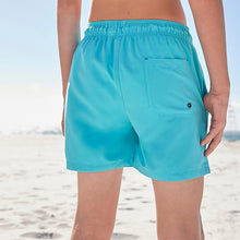 Load image into Gallery viewer, Turquoise Blue Swim Shorts (3-12yrs) - Allsport