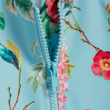 Load image into Gallery viewer, Floral Aqua Sunsafe Swim Suit (3mths-5yrs) - Allsport