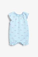 Load image into Gallery viewer, Lilac 4 Pack Watercolour Unicorn Rompers ( up to 18 months) - Allsport