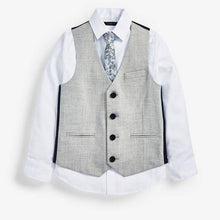 Load image into Gallery viewer, Waistcoat,Shirt and Tie Set (3yrs-12yrs) - Allsport