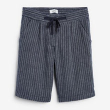 Load image into Gallery viewer, LINEN KNEE NAVY STRI - Allsport